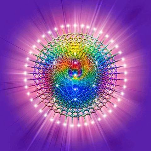 la géometrie sacrée en couleur et harmonique